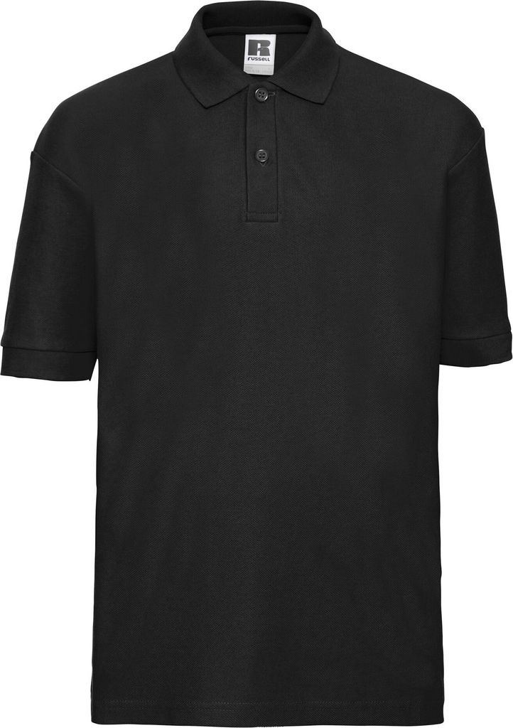 Russell - Poloshirt für Kinder PC6647 (140) (Schwarz)