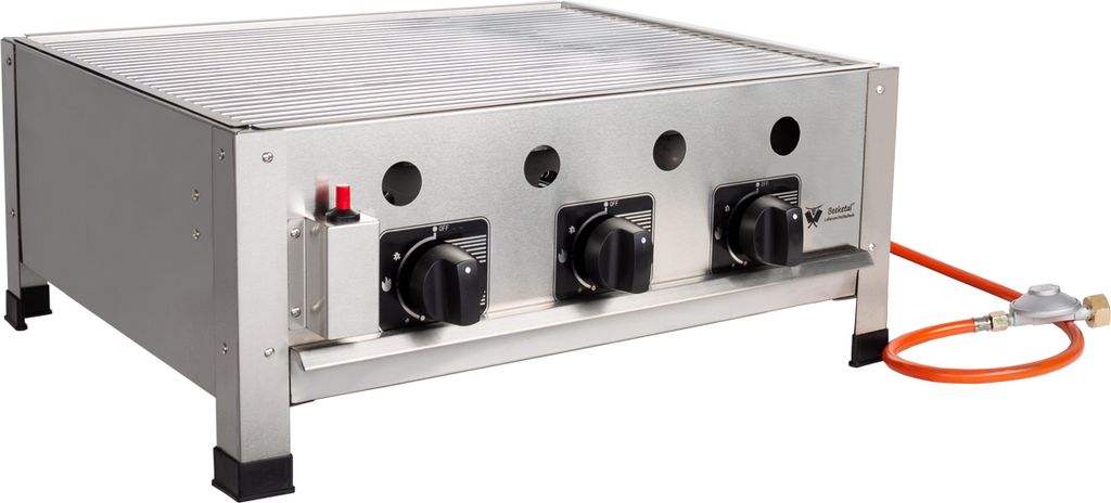 Beeketal Gasgrill Gas Grillplatte , Modell:GGB-2