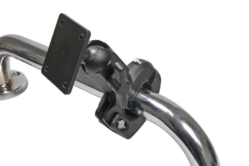 Brodit Pedestal Mount 215792 Rohr-Befestigung mit Montageplatte