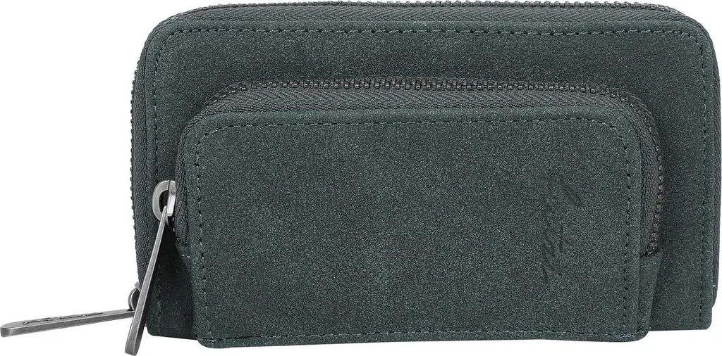 Portefeuille Femme Wini Jacky Fritzi aus Preußen en Bleu Gris Élégant