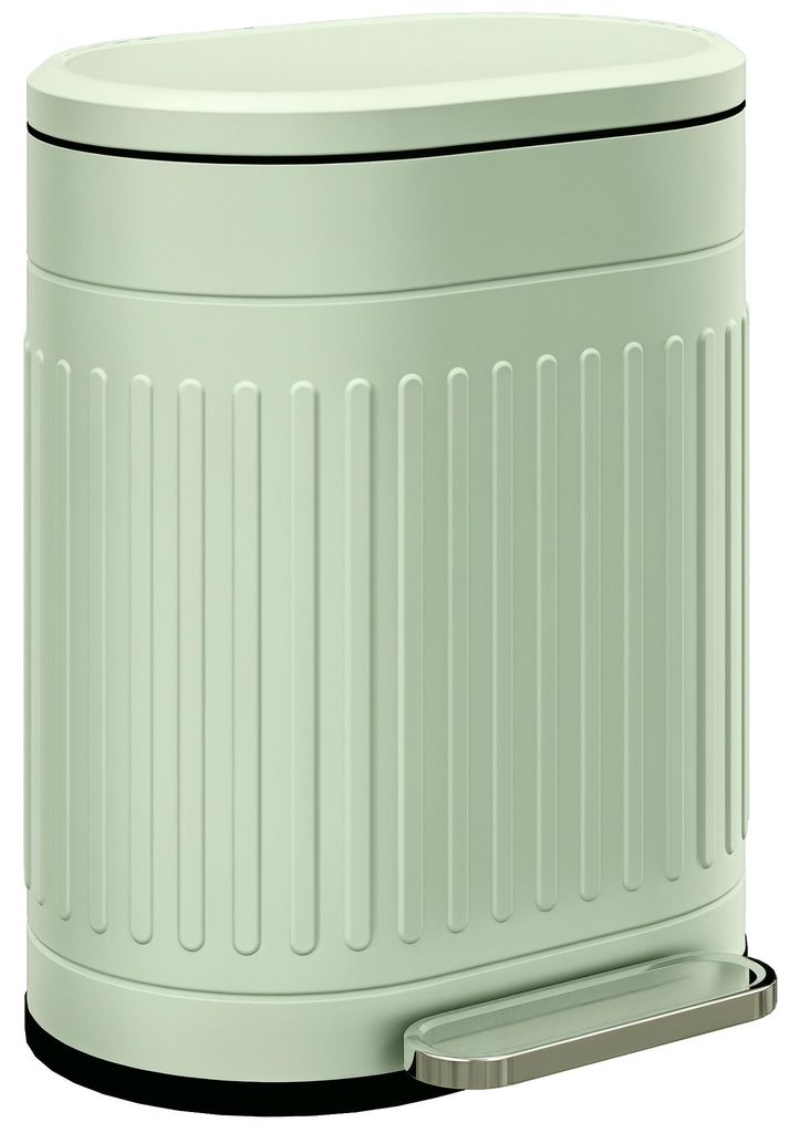 HOMCOM Mülleimer 20L Treteimer Abfalleimer mit Deckel Produktbild 