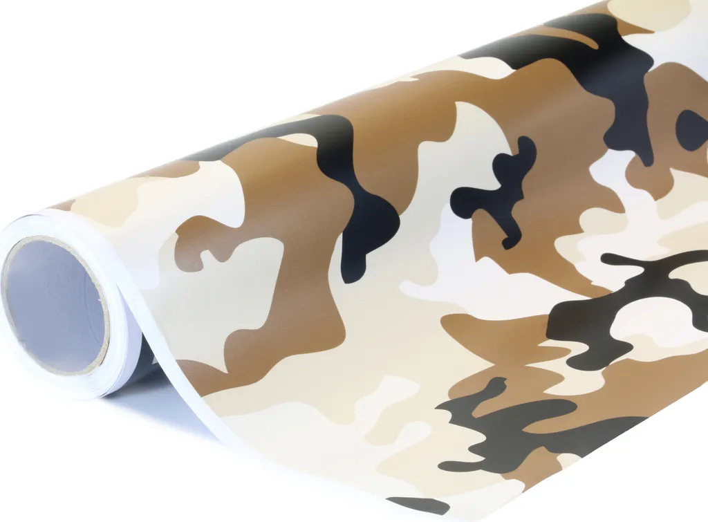 Film covering camouflage 152x1000cm wrap moto et auto intérieur extérieur