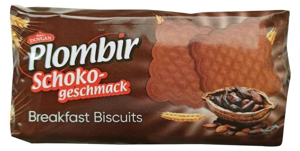 Plombir Kekse mit Schokoladengeschmack 160g Produktbild 