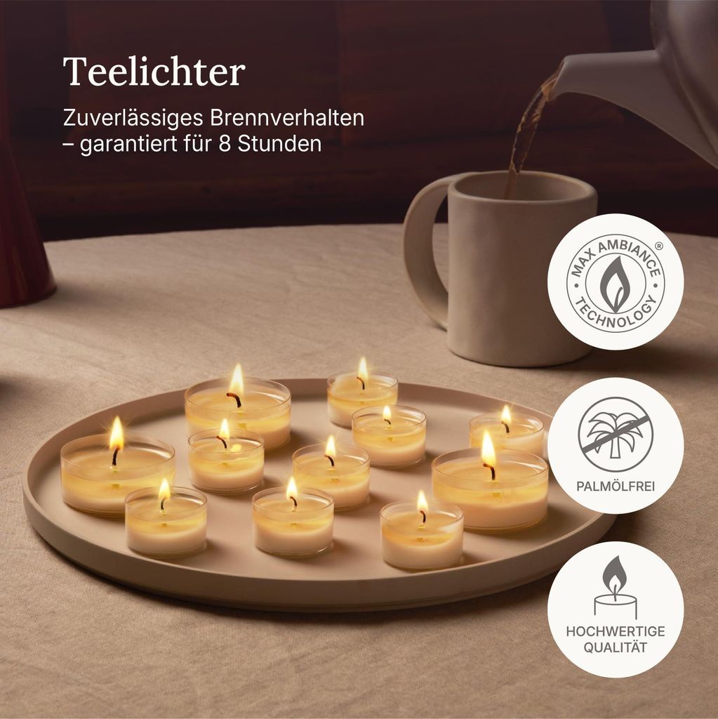 Bolsius - Großpackung Teelichter - 90 Stk