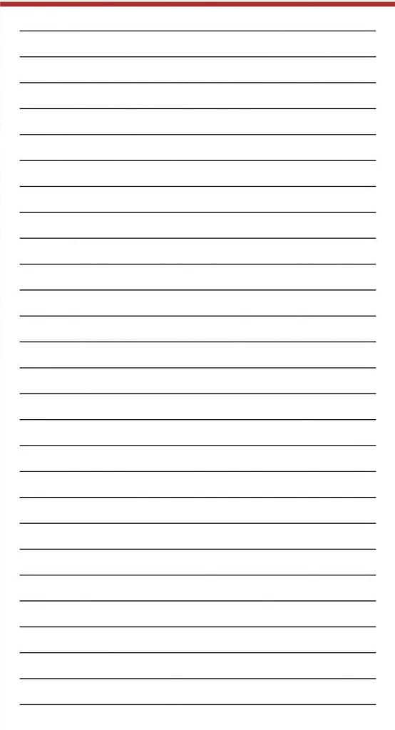 Recharge papier ligné A6 pour carnet bsb Kompakt - Organiser vos notes