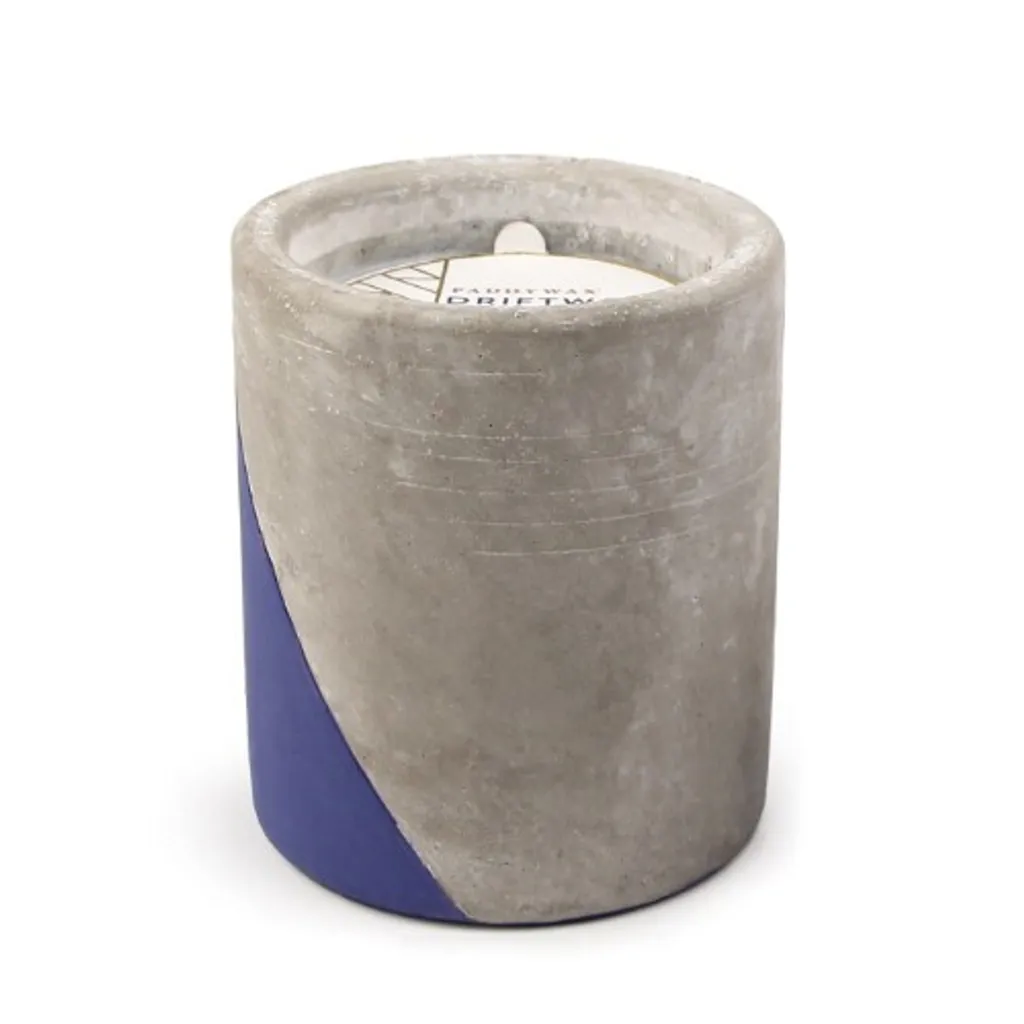 Grande bougie décorative parfumée Driftwood & Indigo Urban Collection