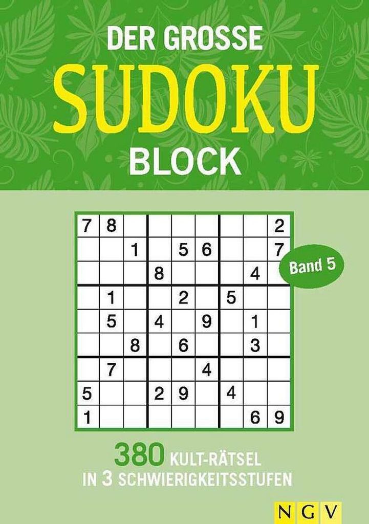 Der große Sudoku Block Band 5 Image du produit 
