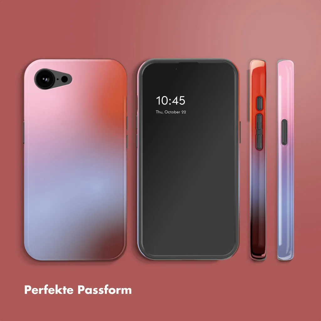 Custodia Selencia Vivid iPhone 16e MagSafe: Stile Gradient Blush - 8