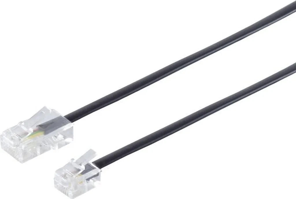 Adattatore S-Conn Western 8/4 a 6/4 - Cavo Modulare RJ45/RJ11 Gold