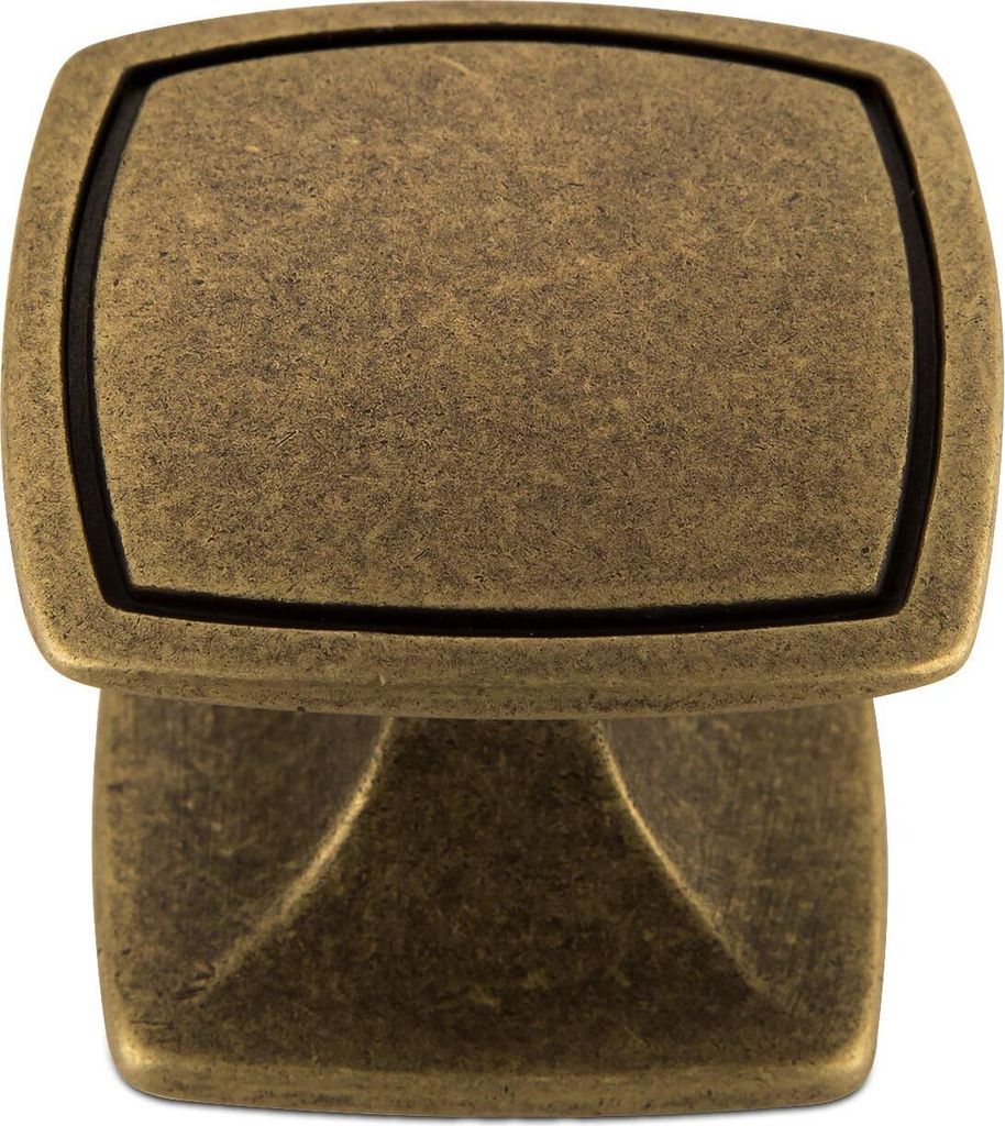 SOTECH Möbelknopf LENI Altmessingoptik Küchenknopf SOTECH
