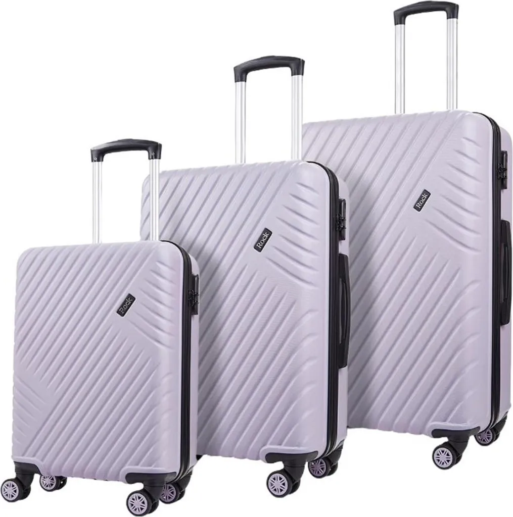 Valise Rigide Violette Santiago - Fini les Bagages Cassés en Voyage