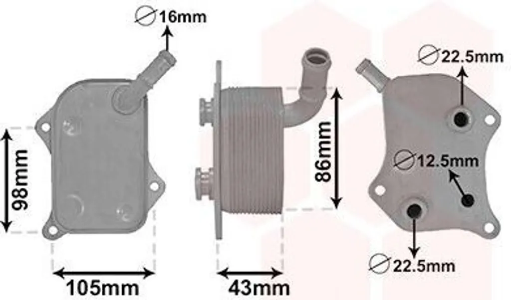 Radiateur d'huile pour VW Passat Variant et Audi A4 Avant - Entretien