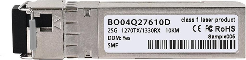 BlueOptics BO04Q27610D-BO, Faseroptik, 25000 Mbit/s, SFP28, LC, BX-U, 10000 m