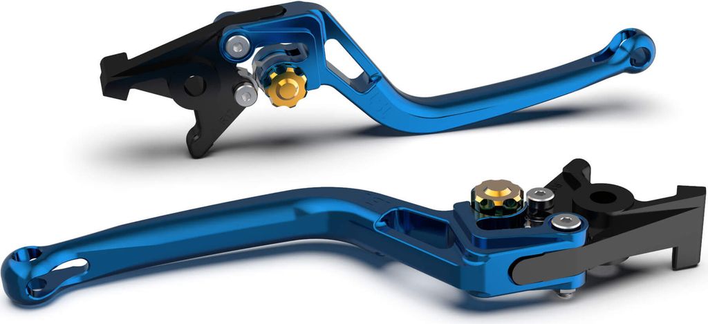LSL Kupplungshebel BOW L33, blau/gold