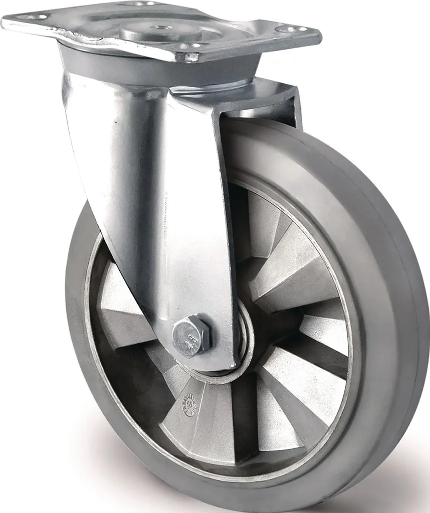 Sposta Tutto con la Ruota Girevole 200mm 500kg | Gomma Elastica Top