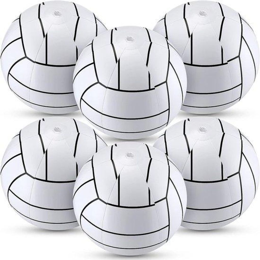 12 Zoll PVC Strandvolleybälle für Kinder und Erwachsene, Poolaccessoires, Wasserspiel, Strandzubehör