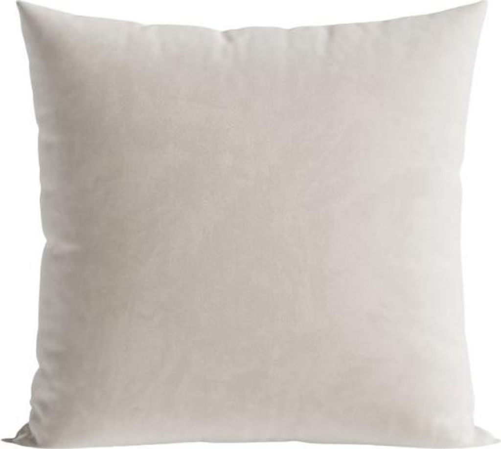 MARKIZETA Taie d'oreiller décorative 40x40 Velvi gris clair Image du produit 