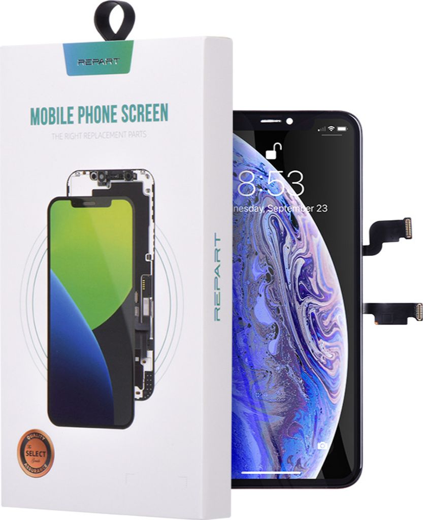 Display für APPLE iPhone XS Max REPART LCD IPS Bildschirm Digitizer Incell