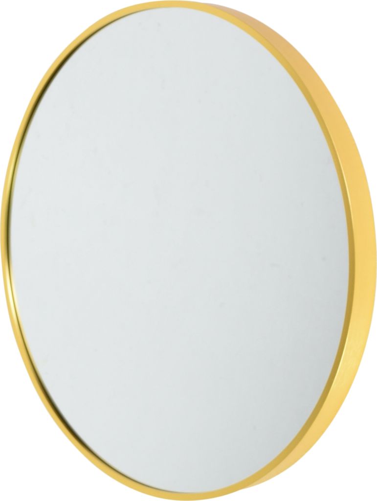 Fragix Alux Spiegel - Gold - Metallrahmen Ø60 Produktbild 