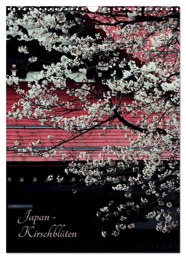 Japan - Kirschblüten (Wandkalender 2027 DIN A3 hoch), CALVENDO Monatskalender