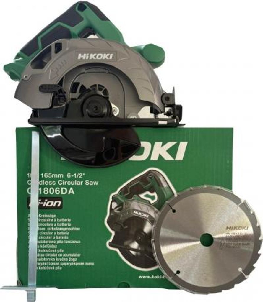 Hikoki C1806DAW4Z - Accucircelzaag 165mm, solo uitvoering, Productafbeelding 