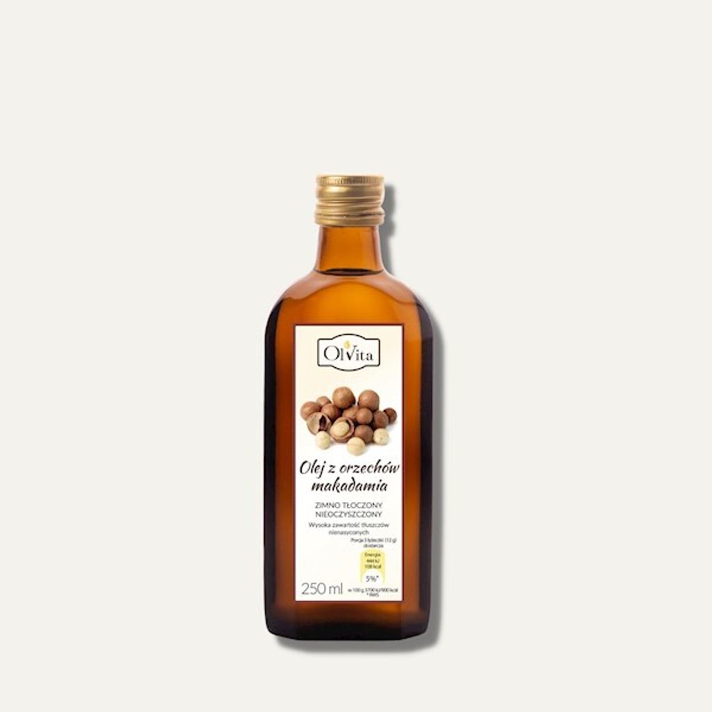 Olvita Makadamiový olej lisovaný za studena 250 ml Obrázok produktu 