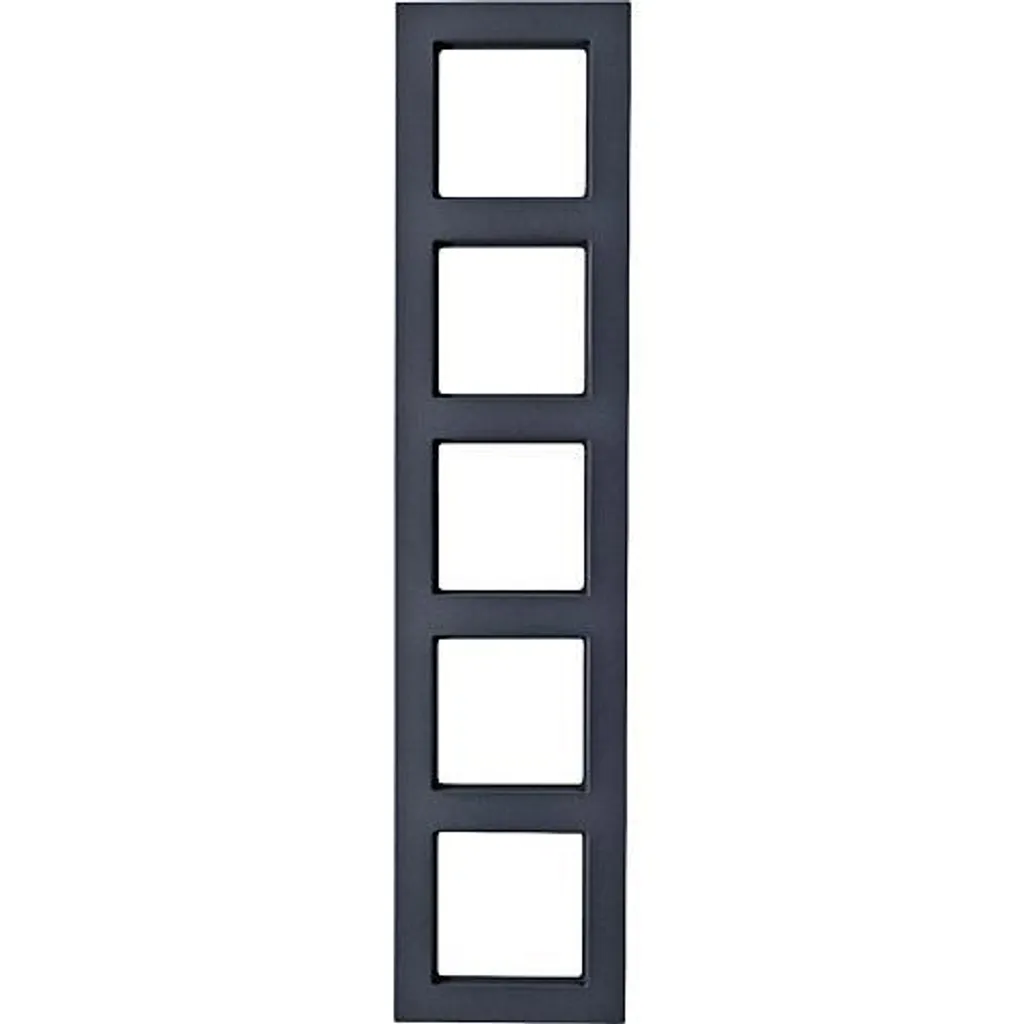 JUNG Cadre 5 postes A5585BFANM incassable série A 550 anthracite mat