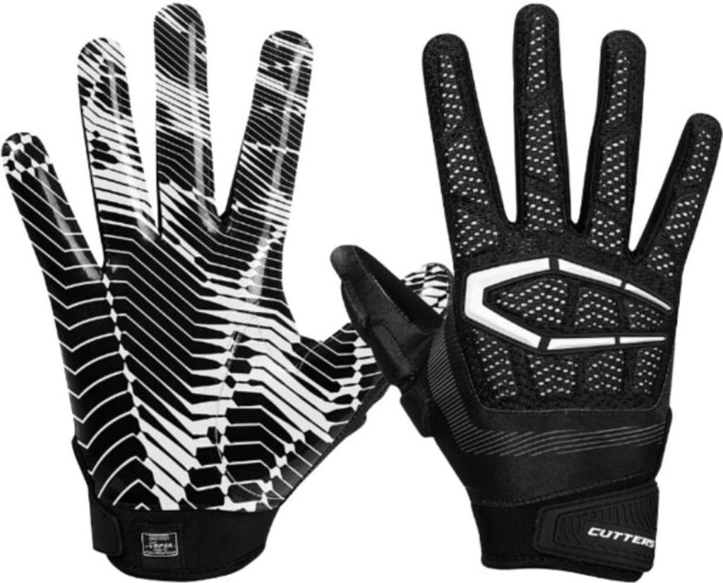 Cutters S652 Youth Gamer 3.0 Padded Receiver M Black American Football Artikel