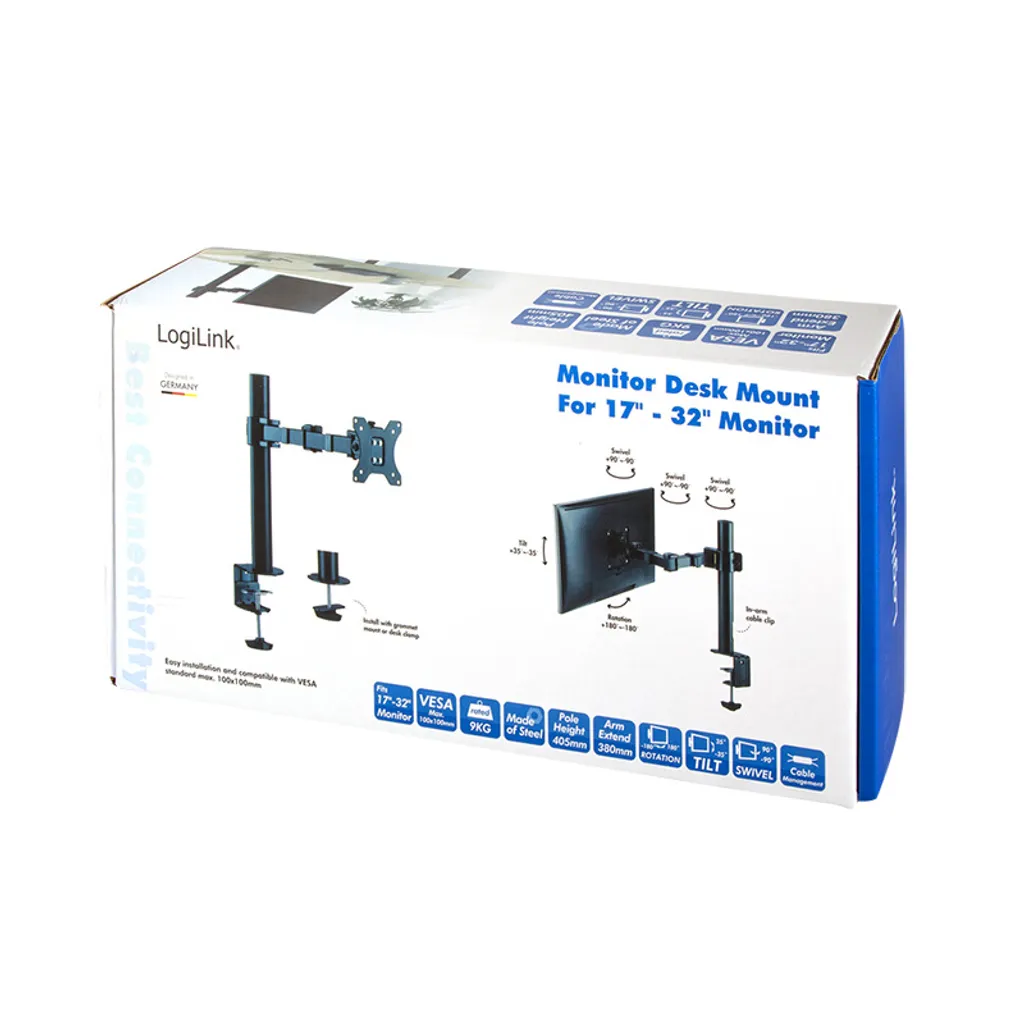 Support de Bureau pour Moniteur 17-32 Pouces Optimisation Poste Travail - 7