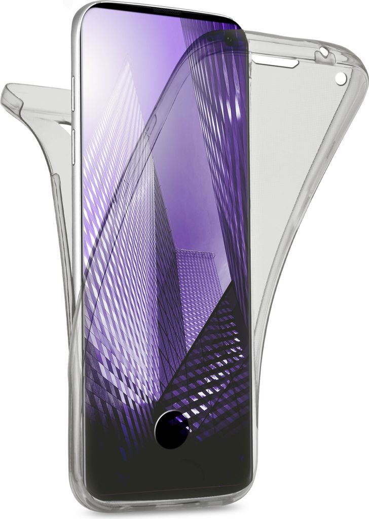 Double-Case für Samsung Galaxy S10, Farbe:Anthracite