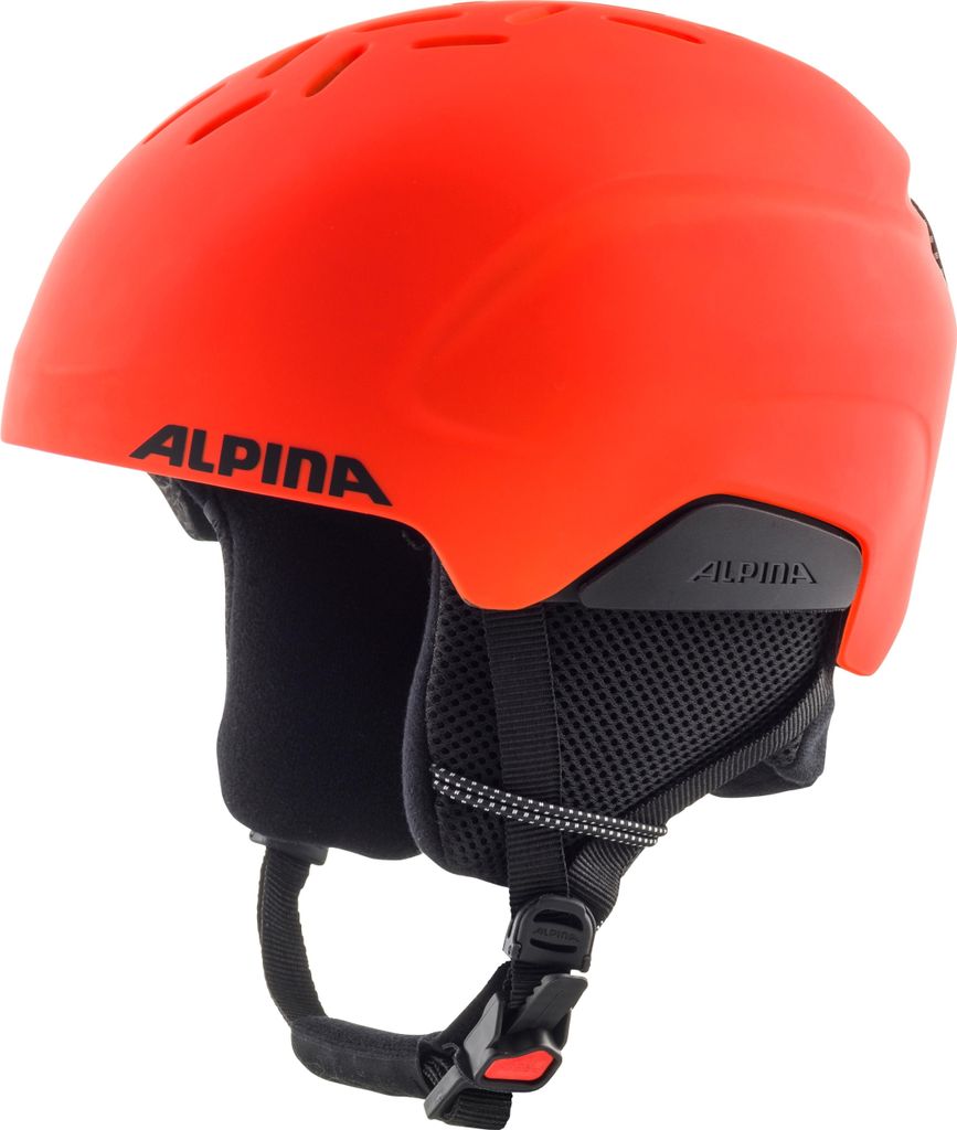 ALPINA PIZI Kinder Skihelm neon-orange 46-51 cm