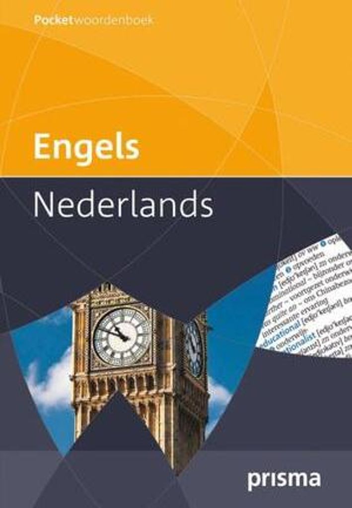 Prisma pocketwoordenboek Engels-Nederlands
