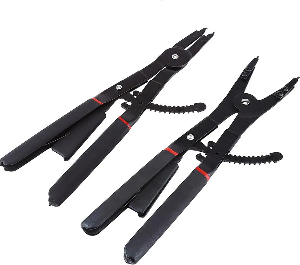 Kit pince à circlip pour mécanique lourde, 2 outils 16 pouces en acier