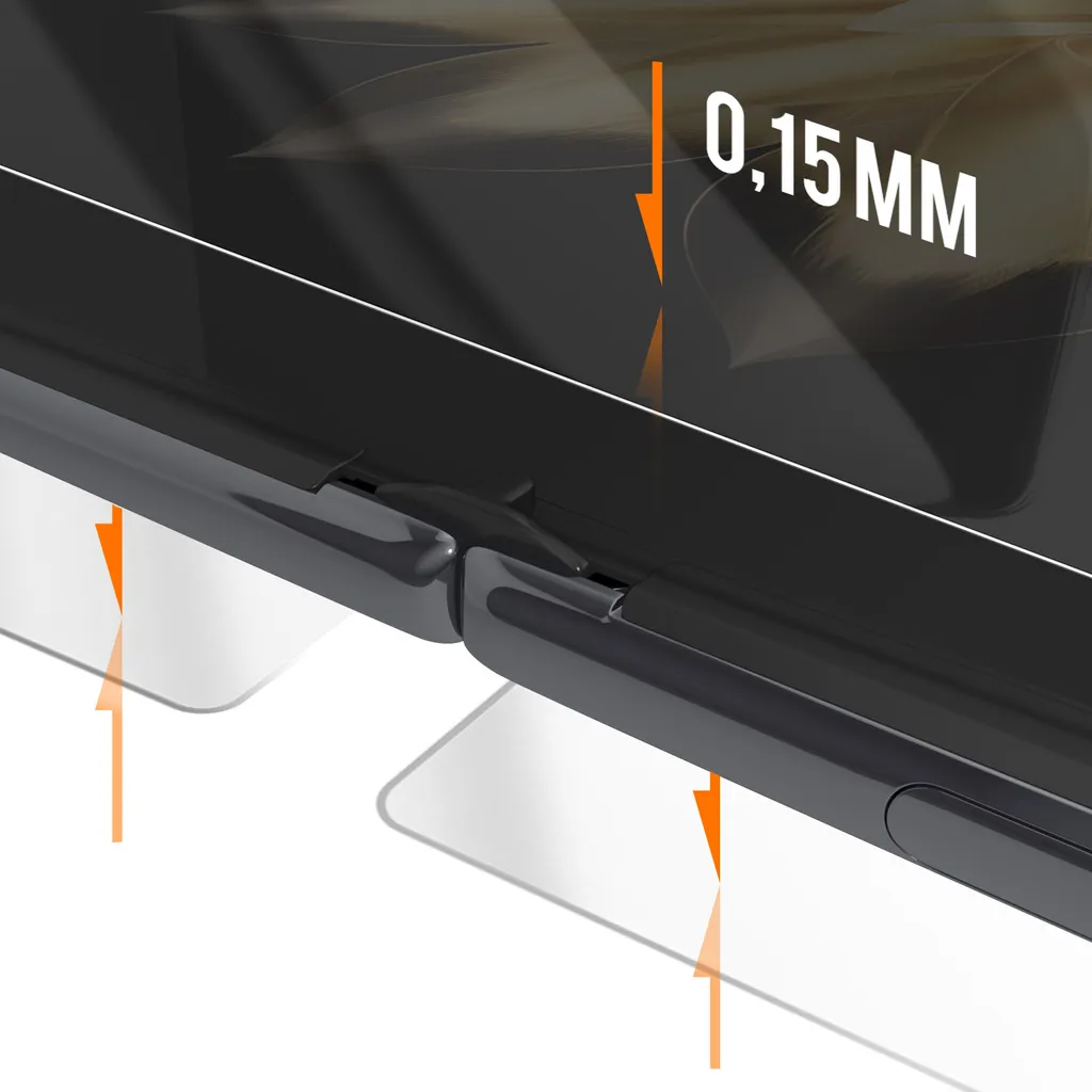 GEJEFA 2 Pezzi Pellicola per Honor Magic V2/V3 5G, [3D Curved Edge to Edge] Bubble Free e Anti-Graffio TPU Pellicola Protettiva Con Copertura Completa