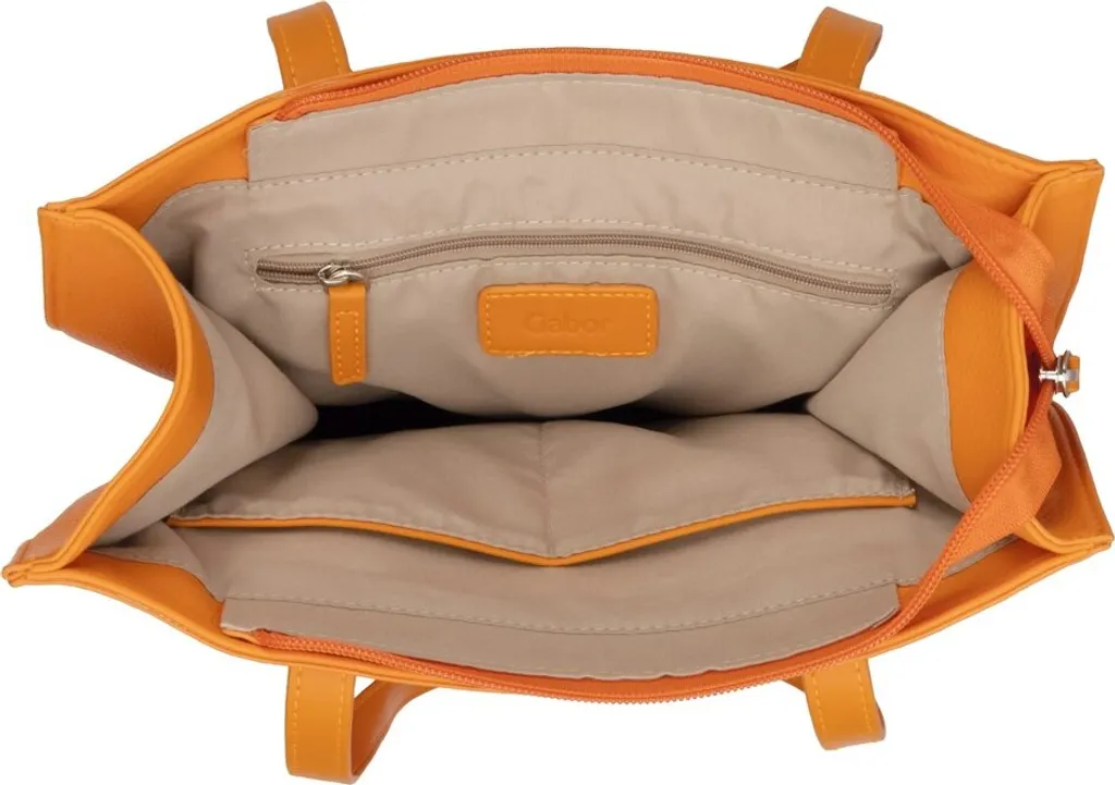 Cabas Gabor Elfie Orange avec fermeture éclair sécurisée format M