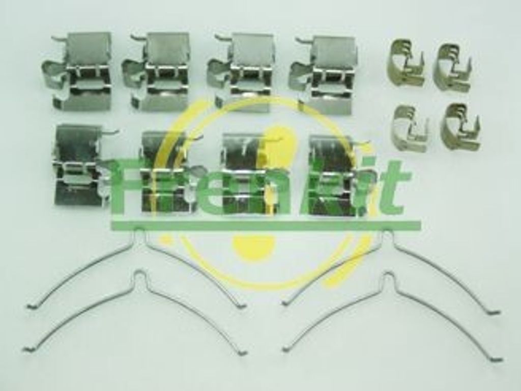 FRENKIT 900001 Zubehörsatz Scheibenbremsbelag Vorne für TOYOTA AURIS (NRE15, ZZE15, ADE15, ZRE15, NDE15) für SUBARU Solterra SUV für JEEP CHEROKEE