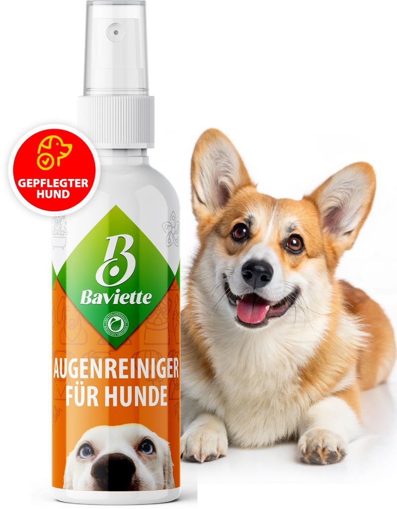 BAVIETTE Augenpflege Hund 100 ml – milde Pflege mit Produktbild 