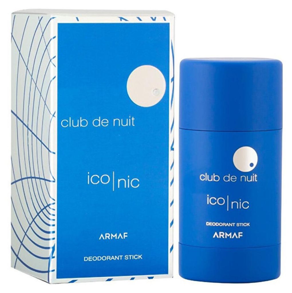 Club De Nuit Blue Iconic - tuhý deodorant, 75 g Obrázek produktu 