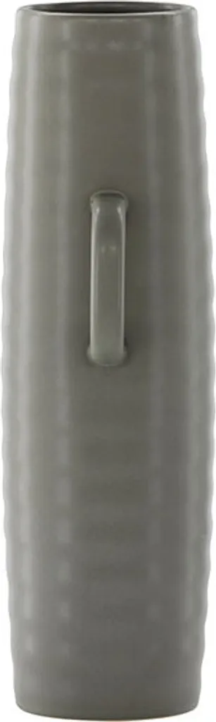 Vase Gris Anthracite Cent Venture Design en Grès Mat de Style Nordique