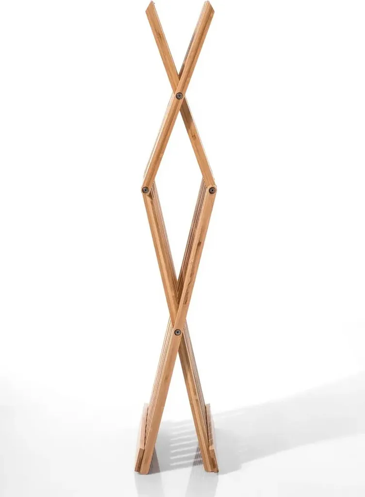 Siège d'appoint pliable bambou écologique tabouret mobile multifonction - 11