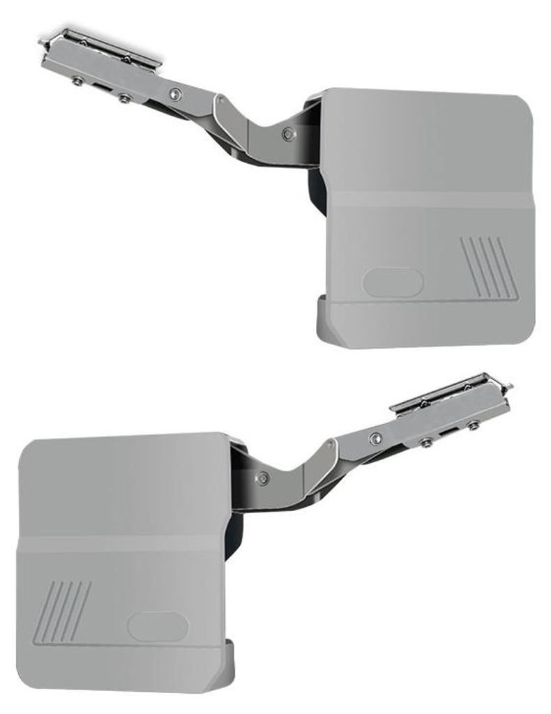 Aufwärts öffnender Türlift (System) - Küchentür-Hebesystem - Türhebearm mit scharnierloser Montage (maximale Traglast 5-6 kg)