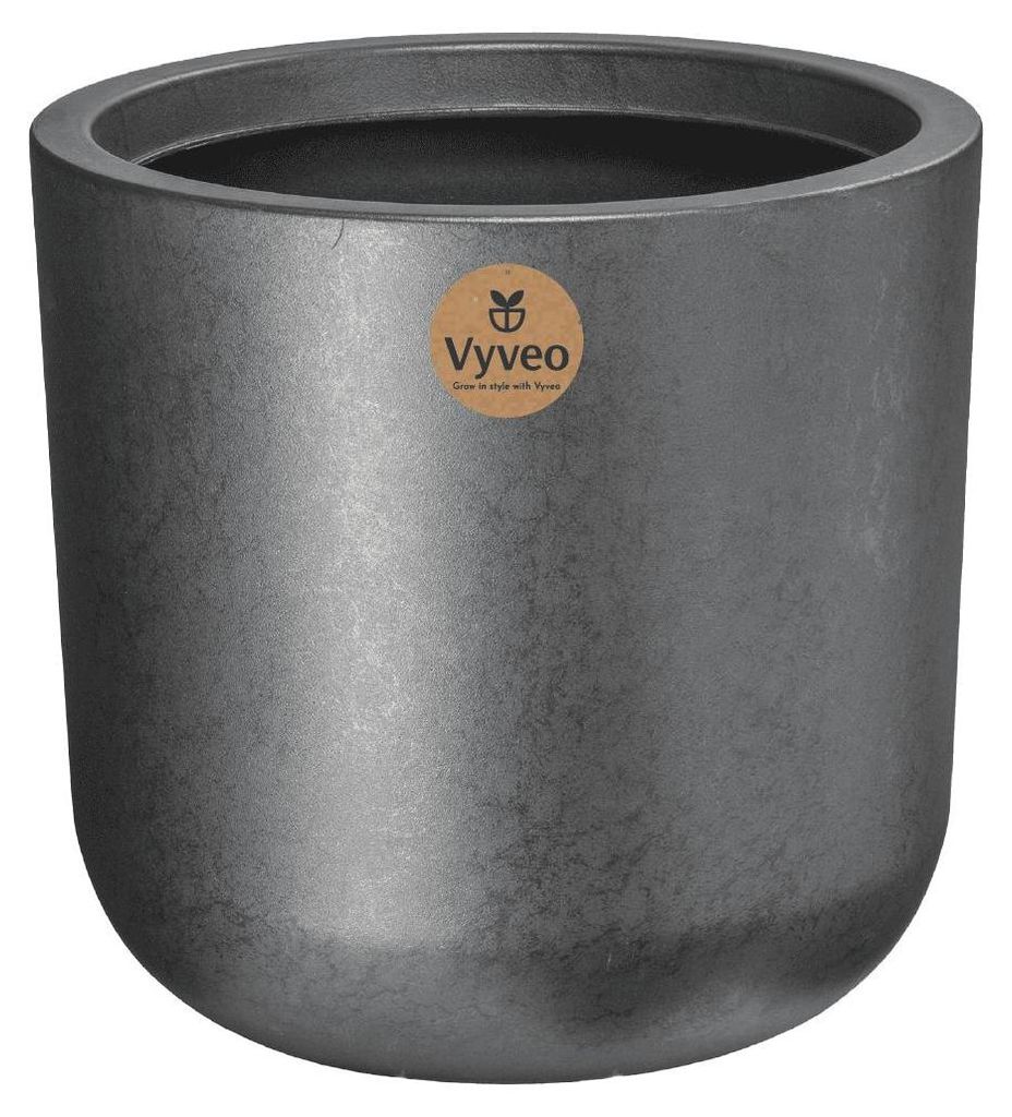 Vyveo - Květináč Orena - Stříbrná metalíza - 44x43 Obrázek produktu 