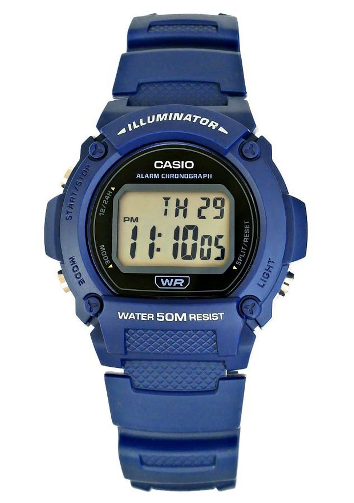 Casio W-219H-2A + boîte Montre homme Image du produit 