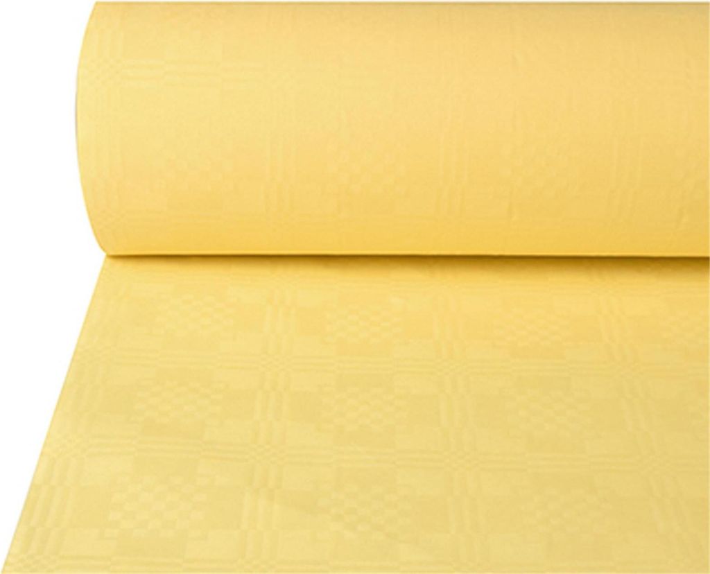 Papstar Damasttischtuch creme 50 x 1m 16793