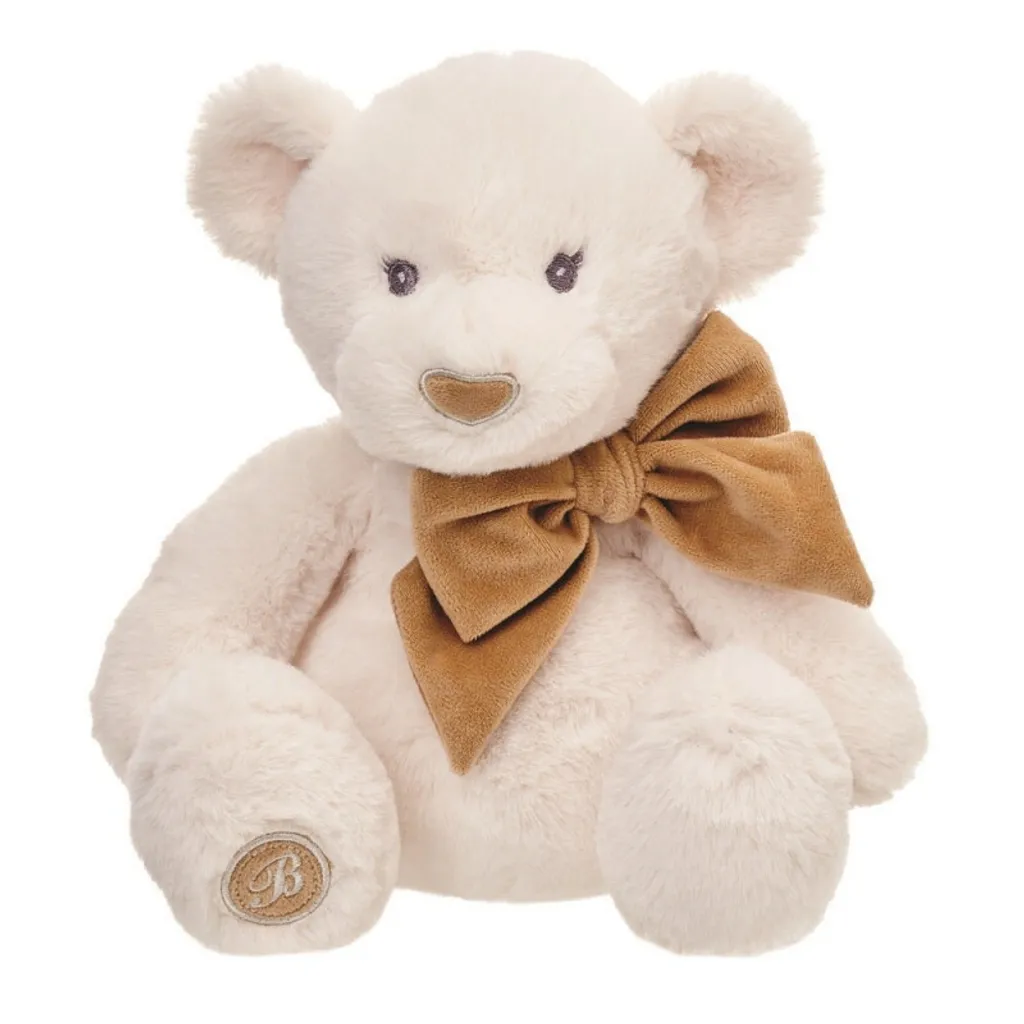Doudou Ours Roger Bear Crème 26 cm BEPPE pour calmer bébé 14058
