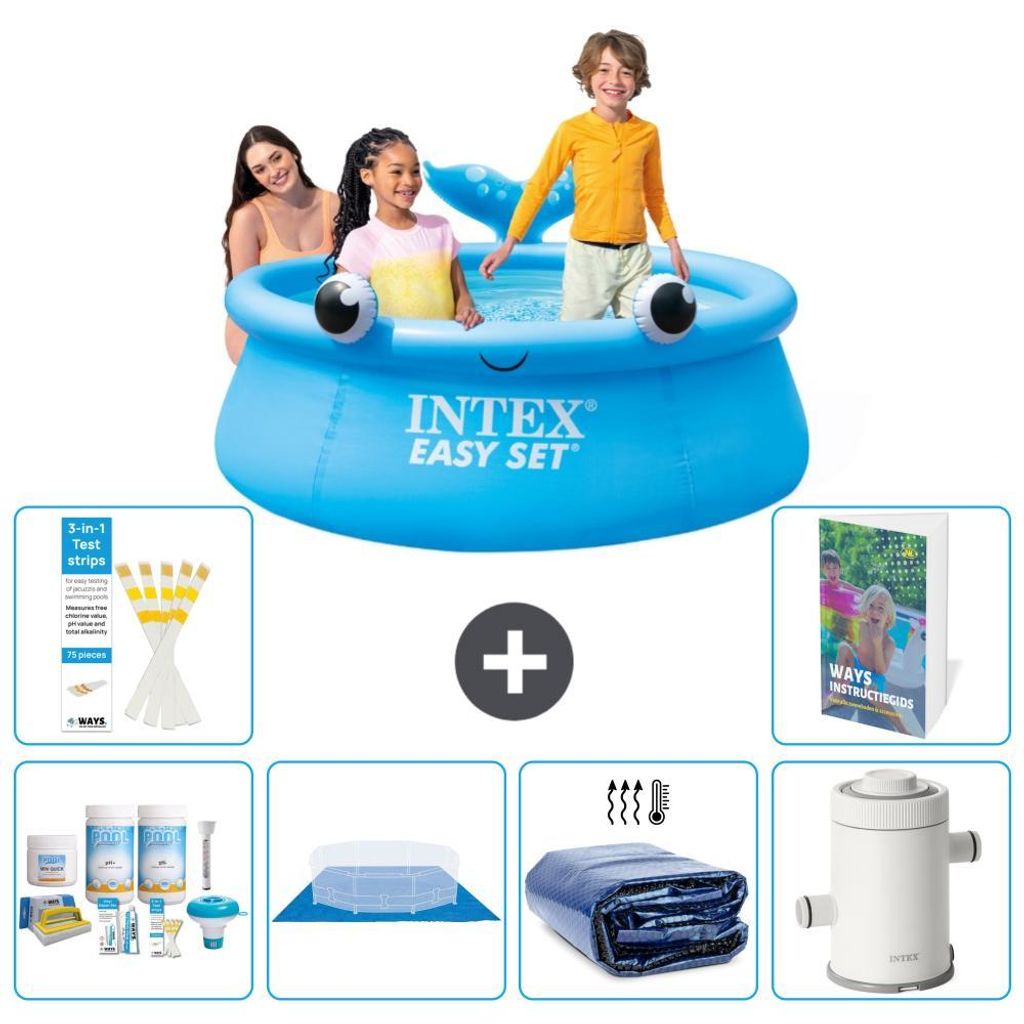 Easy Set Pool Rund - Wal - 183x51 cm - 7-teilig S115