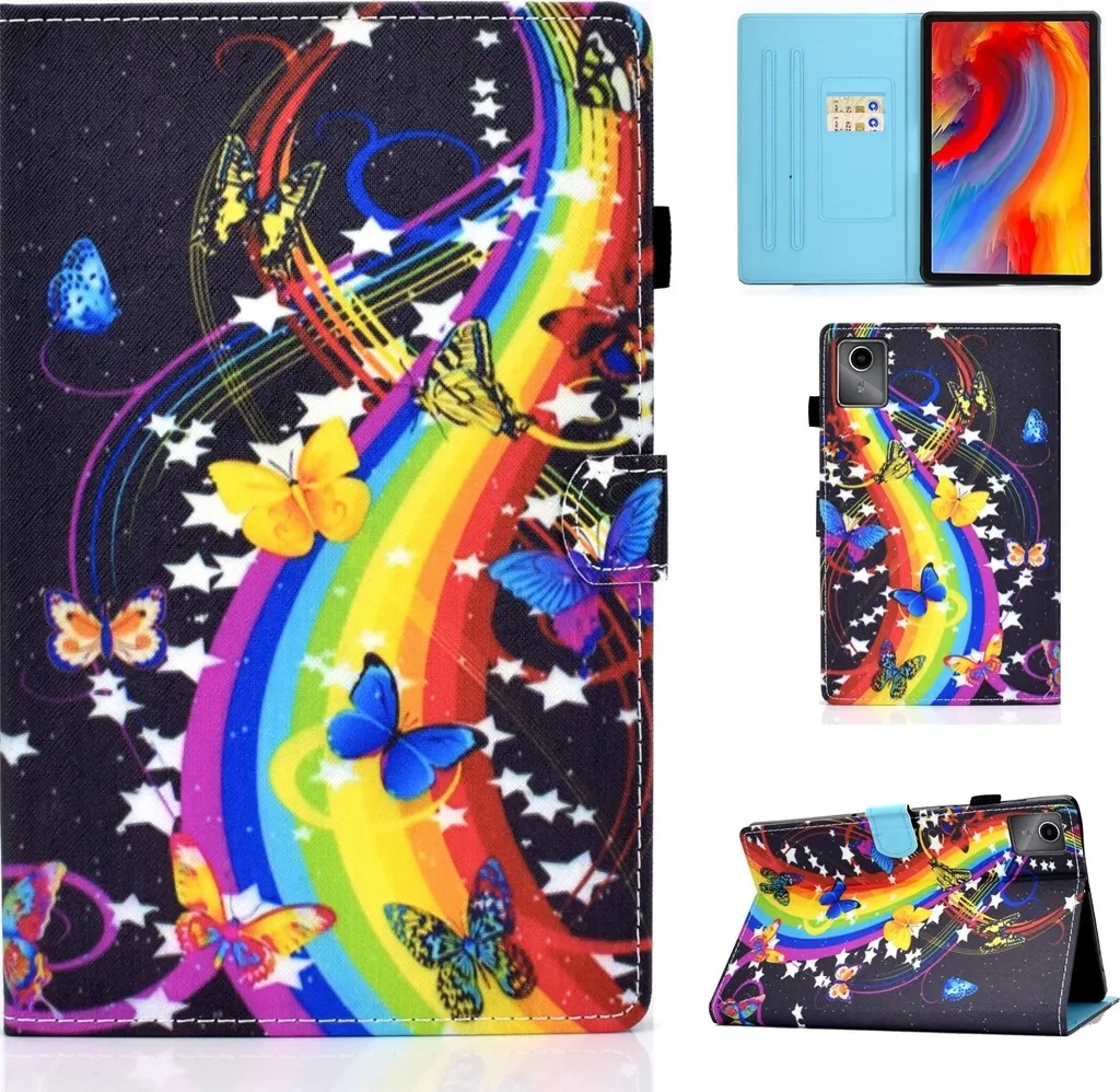 Cover Lenovo Tab M11 per Bambini e Adulti Ecopelle Motivo 8