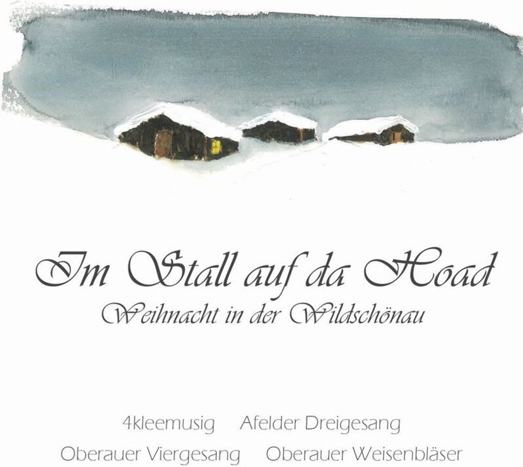 4kleemusig/Afelder Dreigges. /Oberauer: Im Stall auf da Hoad