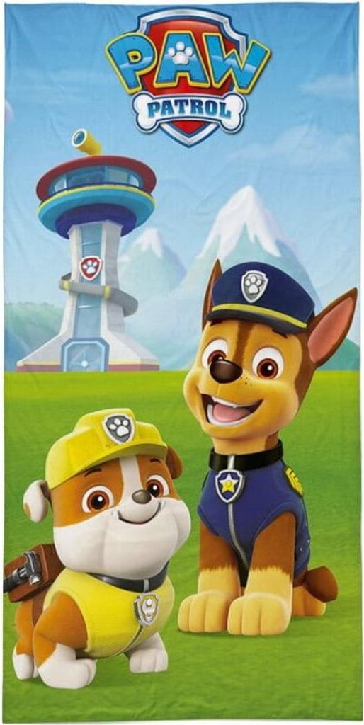 Badetuch 70x140 PAW PATROL Hunde Baumwolle