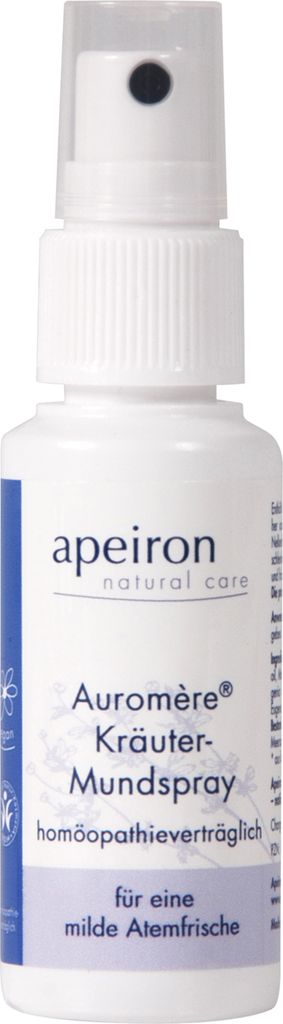 APEIRON natural care Auromere Homöopathisches Munderfrischungsspray